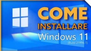 Scaricare e Installare Windows 11 Build 21996 Mirror